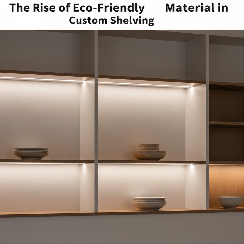 The Rise of Eco-Friendly Material in Custom Shelving