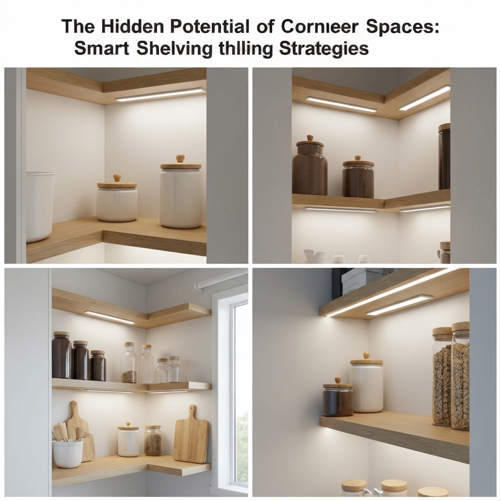 The Hidden Potential of Corner Spaces: Smart Shelving Strategies The Hidden Potential of Corner Spaces: Smart Shelving Strategies